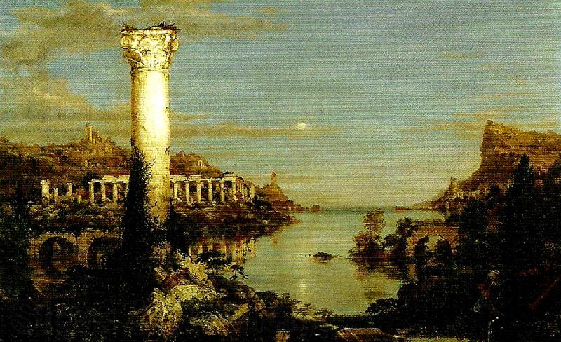 Thomas Cole the course of empire France oil painting art